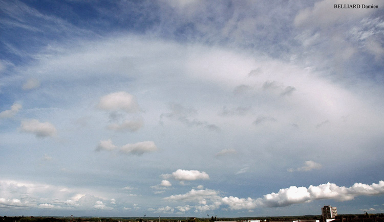 Photo d'enclume de Cumulonimbus 3h le 06 juin 2005 en Anjou