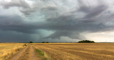 Orages en Famille supercellule moteur gauche